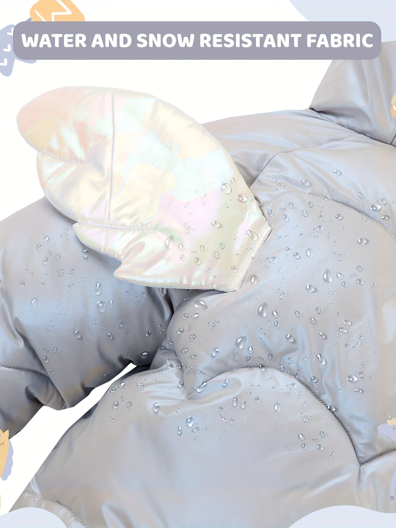 Baby Winter Romper Overalls Hooded Warm Snowsuit Jumpsuit