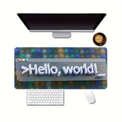 Letter Tag Pattern Mouse Pad Desktop Accessories
