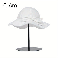 UPF 50 Baby Girl Sun Hat Adjustable Beach Hat