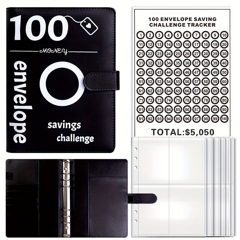 100 Days Money Saving Challenge Binder Saving Book