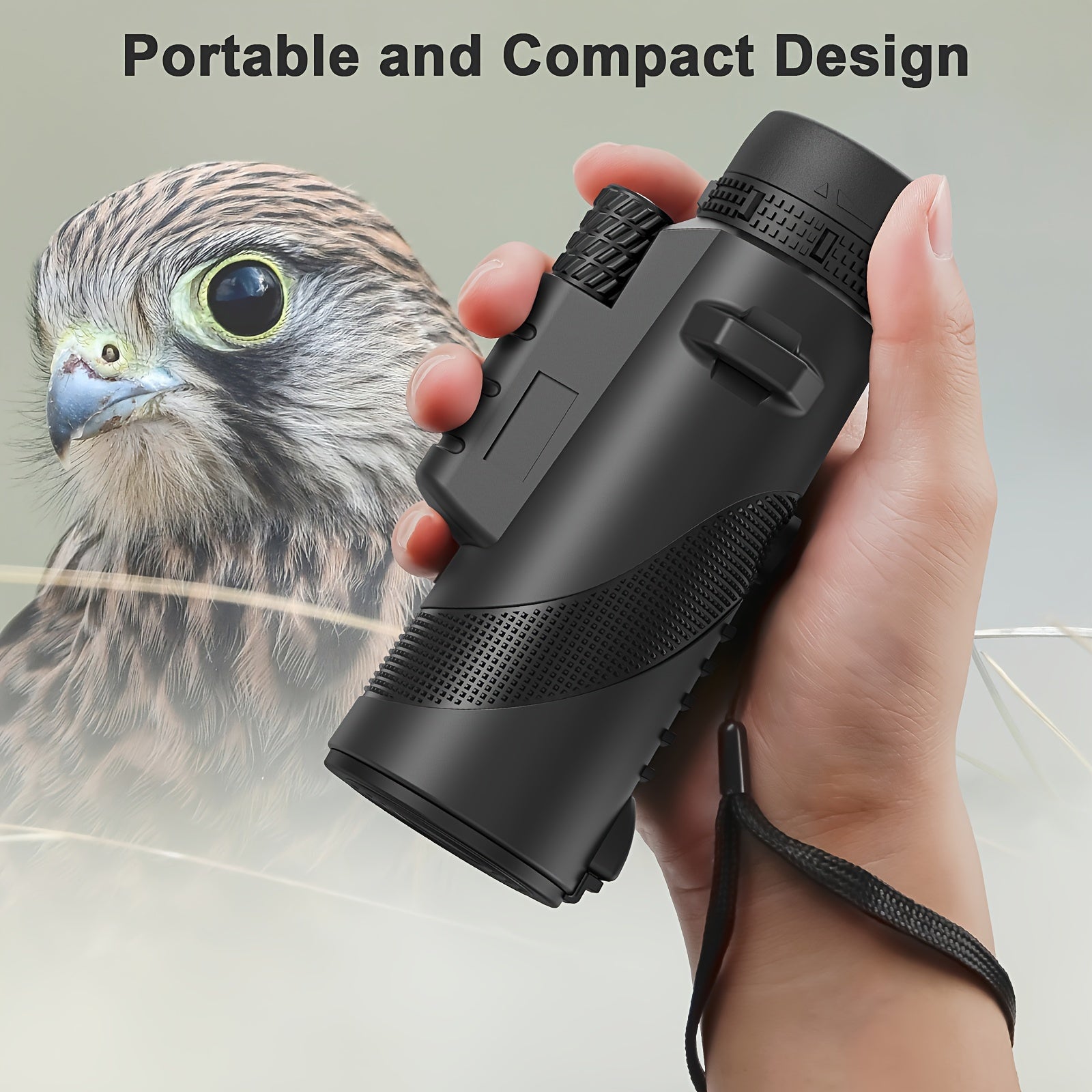 10x42 HD Zoom Telescope for Camping Bird Watching