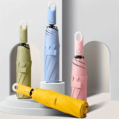 Folding Portable Waterproof Vinyl Automatic Umbrella
