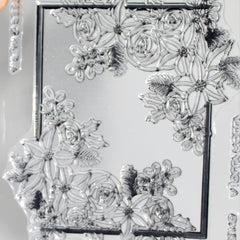 Flower Silicone Stamp For Card Making DIY Gift
