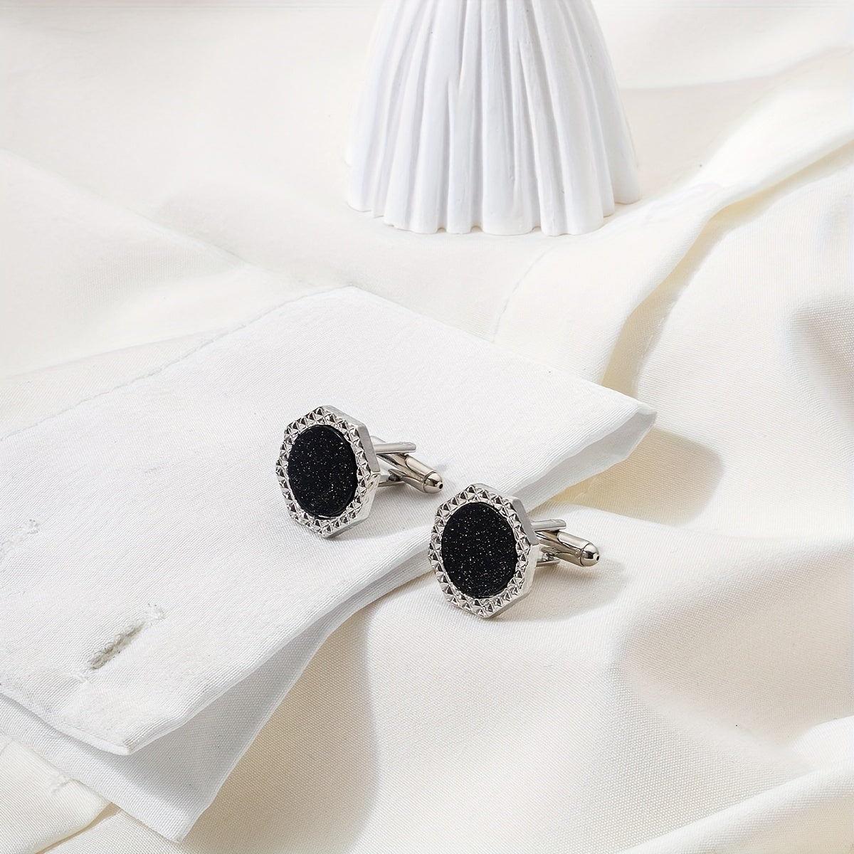 Round Suit Shirts Cufflinks French Sleeve Studs