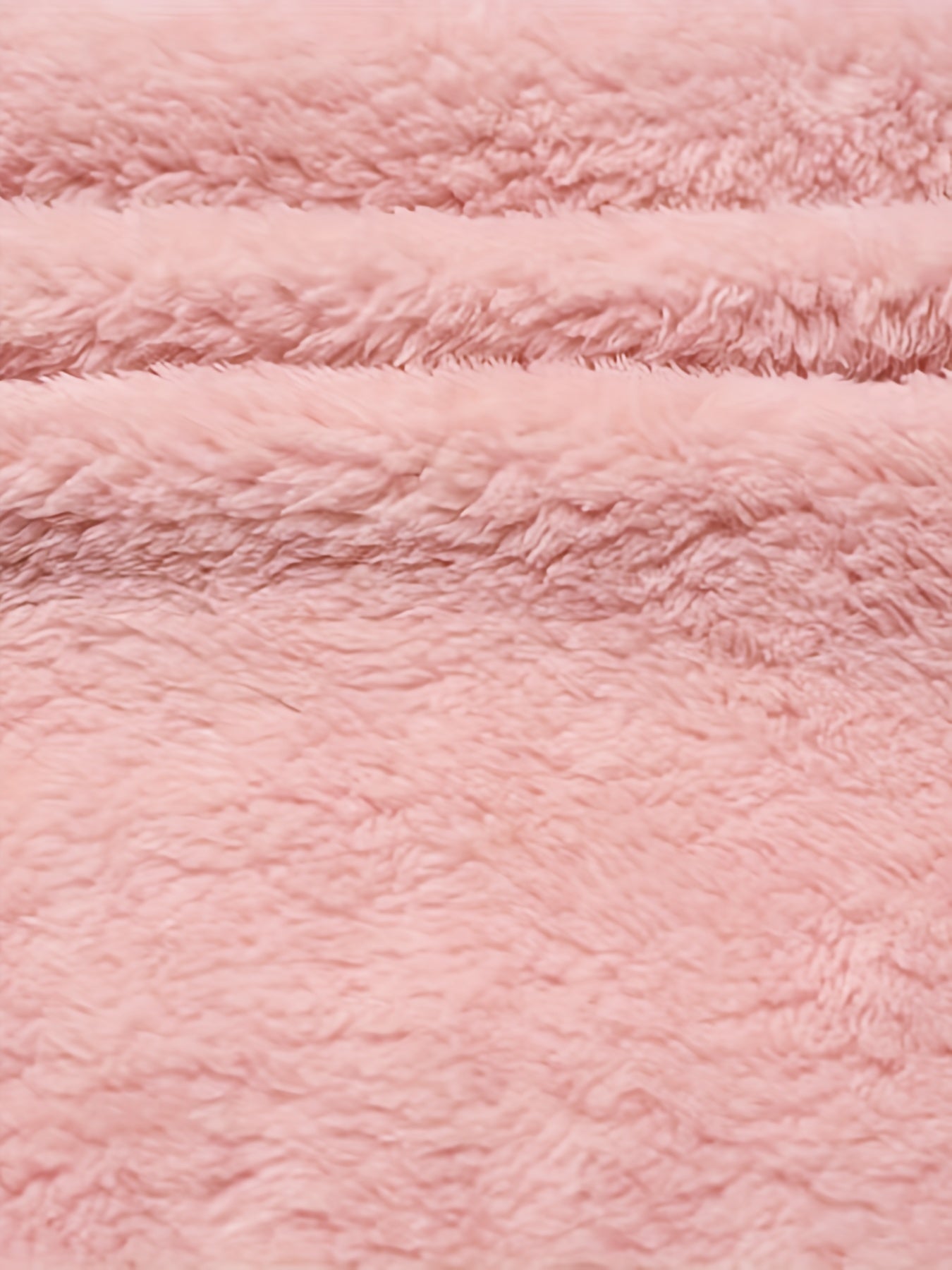 Solid Fleece Lined Warm Fluffy Home Wear Pants