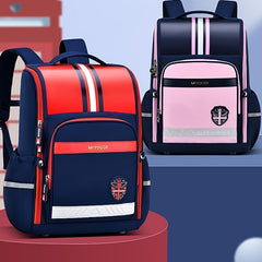 Kids Backpack Large Capacity Schoolbag Waterproof Spine Protection