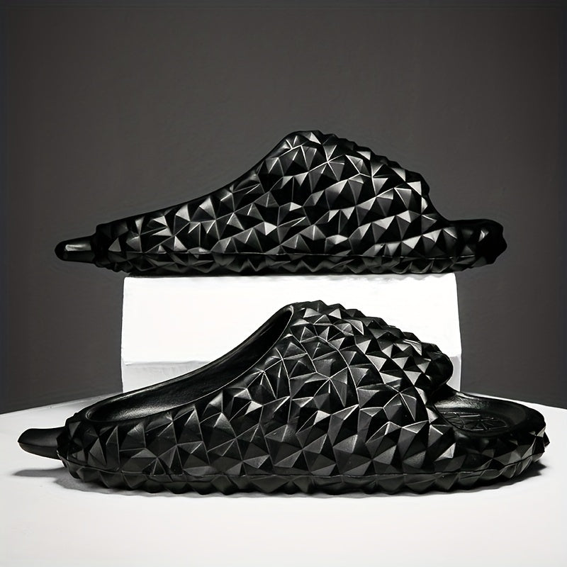 Durian Shape Slippers For Men Lightweight Open Toe Slippers