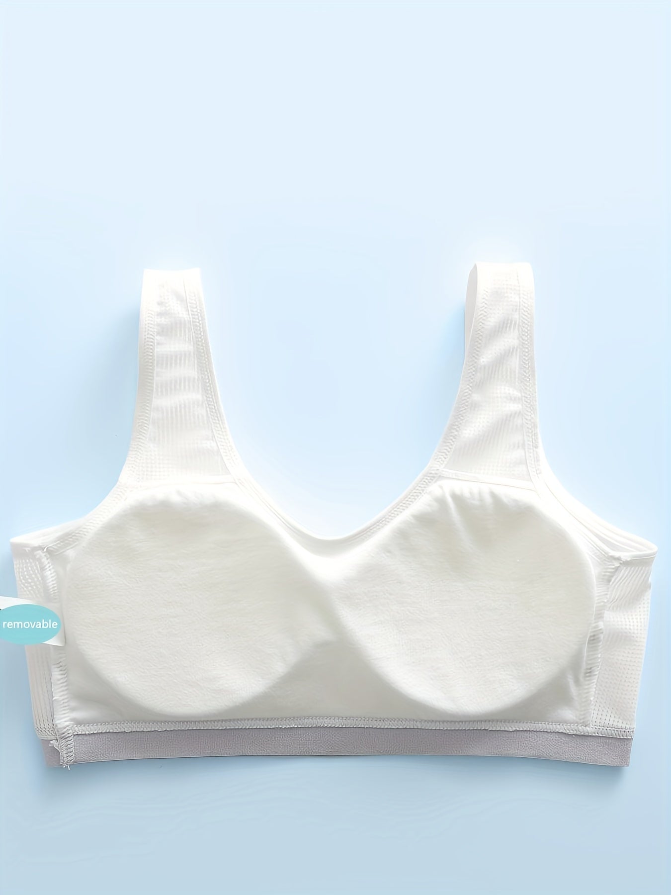 Star Pattern Wireless Sports Bra Full Coverage Tank Bra