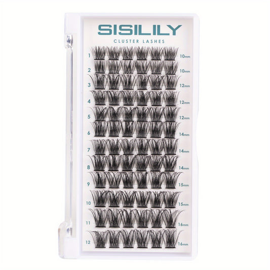 72 Lash Clusters Mega Volume C D Curl DIY Extensions