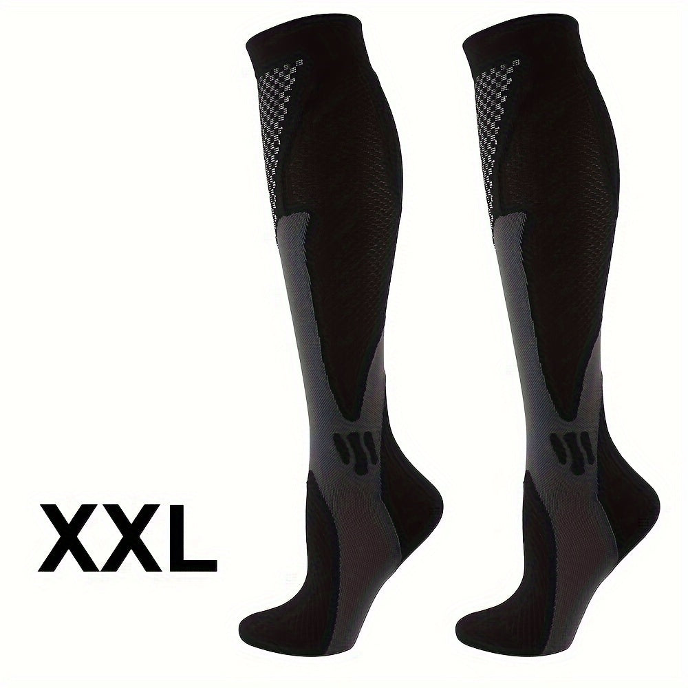 Men's Compression Sport Socks Breathable Nylon Sweat Absorbing Socks