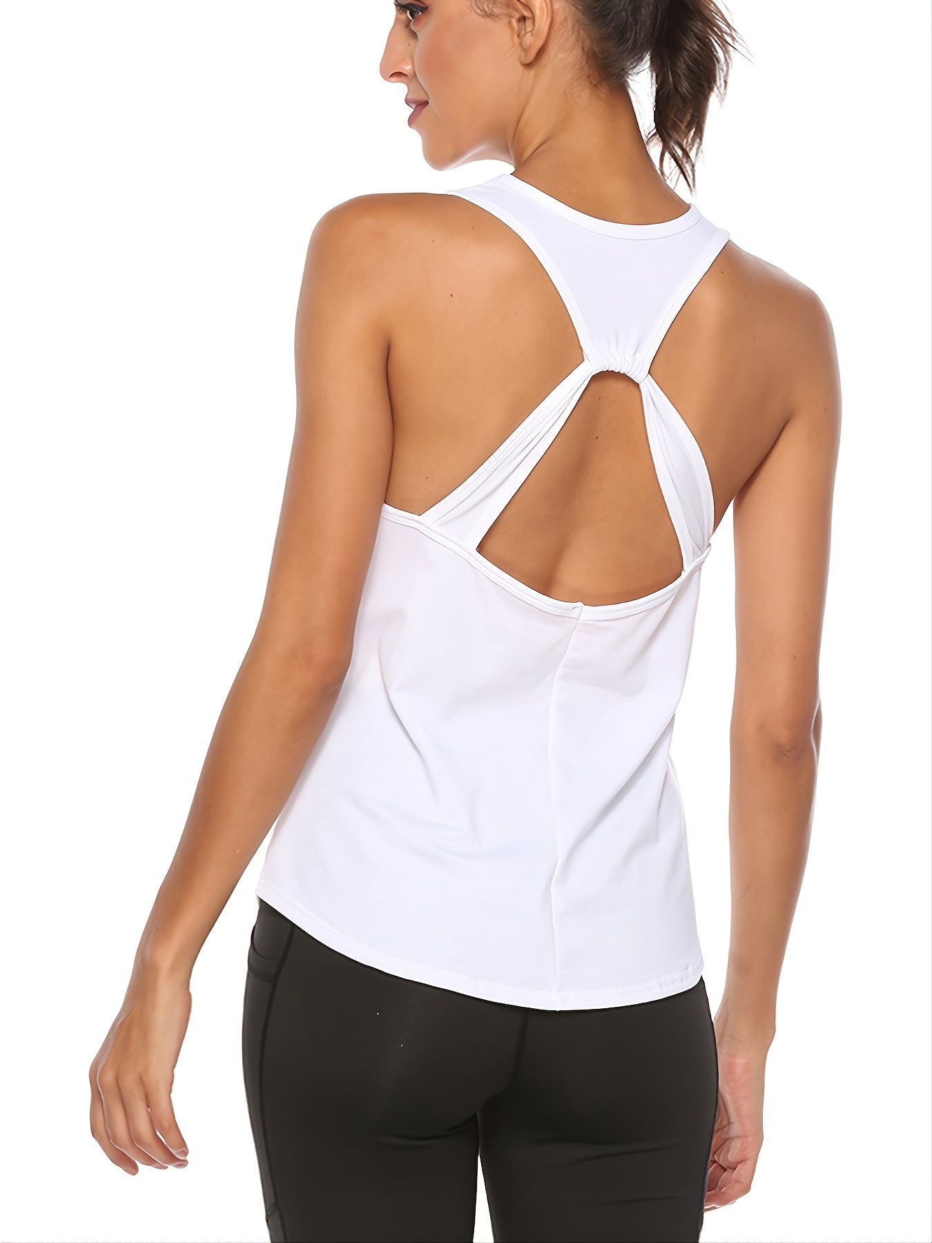 Backless Tank Tops Women's Quick Drying