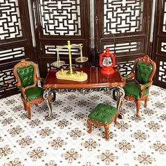 1:12 European Style Doll House Furniture Bedroom Living Room Decor