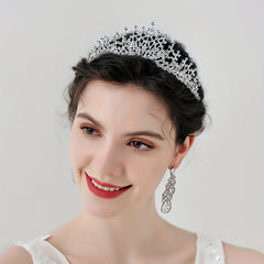 Crystal Headband Tiara Hair Accessory for Prom Birthday