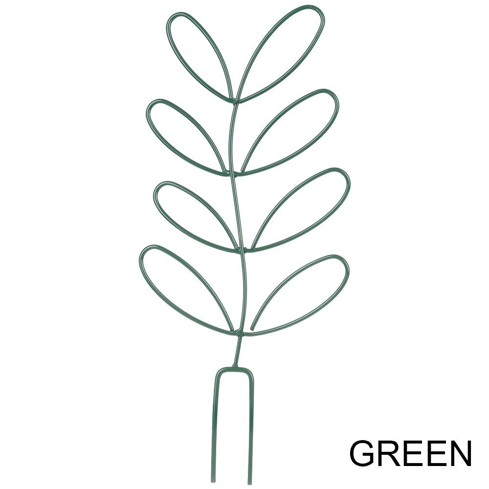 Leaf Shape Plant Trellis Bracket for Climbing Support