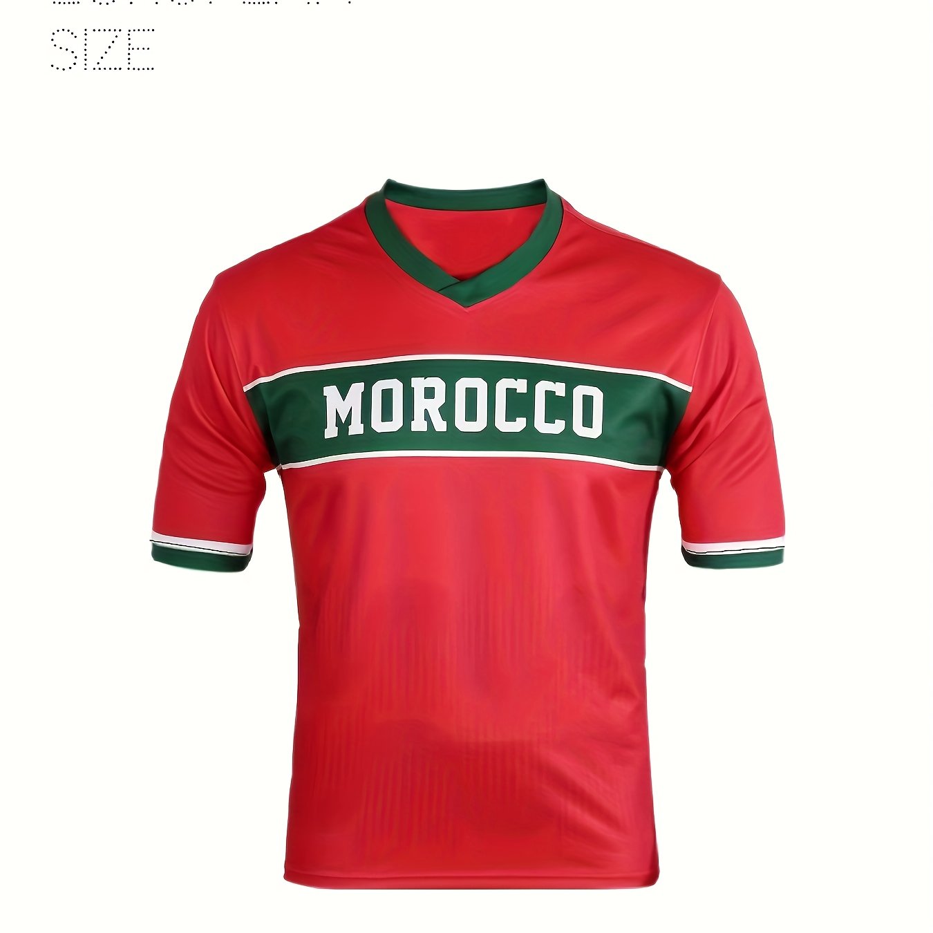 Morocco Soccer Fan Sports Jersey Women's Activewear