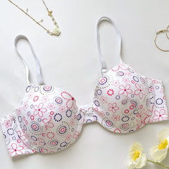 Floral Print Push Up & Full Coverage Bras