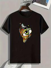 Eyes Print Men's Graphic T shirt Casual Comfy Tees For Summer