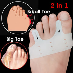 Gel Toe Separator Forefoot Cushion Pad Bunion Corrector Splint