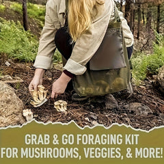 Portable Foraging Tote Bag for Camping Trips