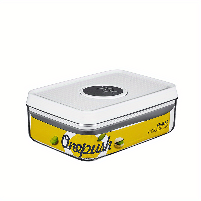 1Pc Food Storage Containers With Lids Candy Jars With Lids Transparent Food Jars