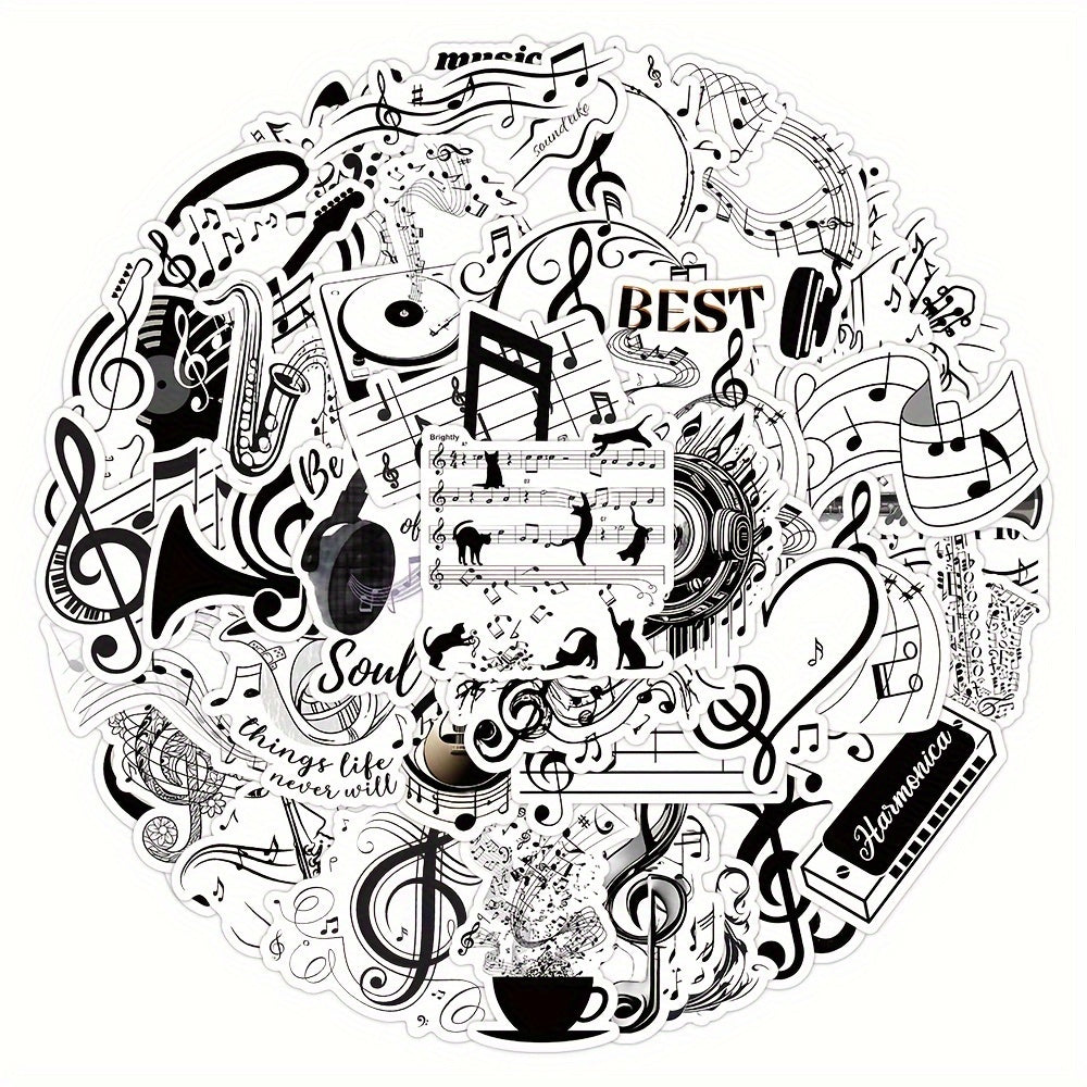 50pcs Waterpoof Graffiti Stickers for Suitcases Laptop Helmet Scrapbook DIY