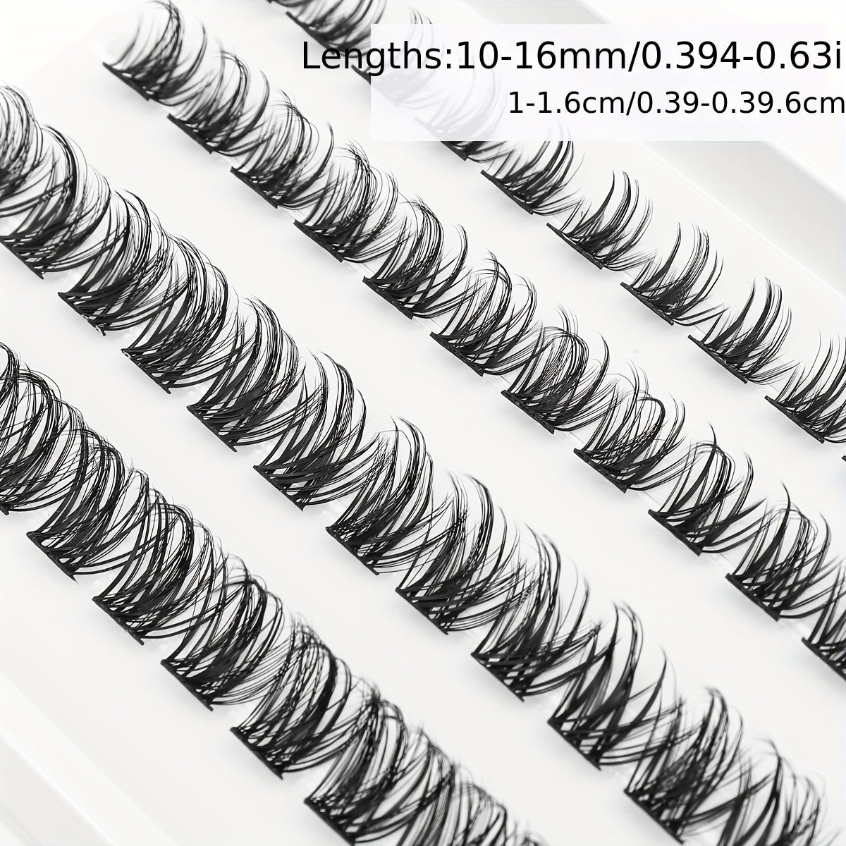 C Curl Lash Clusters 10-16mm Segmented Lashes