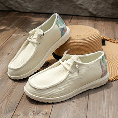 Women's Low Top Loafers Comfort Slip On Shoes Casual Walking Shoes