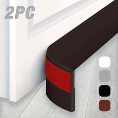 2pcs Door Draft Stopper Under Door Door Draft Stopper Under Door Seal Strip