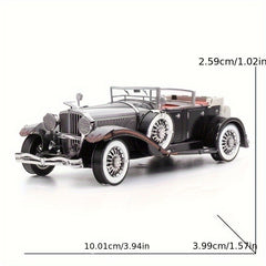 Metal Assembly Model DIY Vintage Car Puzzle