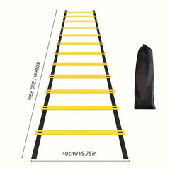 Speed Agility Training Ladder with Storage Bag Football Training Equipment