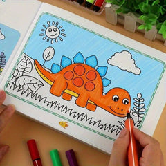 Kids Coloring Book Animals Floral Patterns Educational Activity Book Ages 5-10