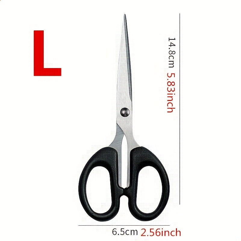 1pc Stainless Steel Scissors for Office Home Kitchen Sewing Cutting