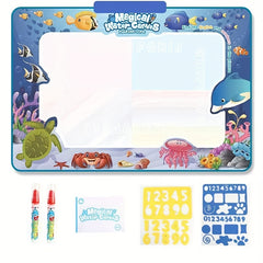 Reusable Magic Water Canvas Drawing Mat Portable Art Toy