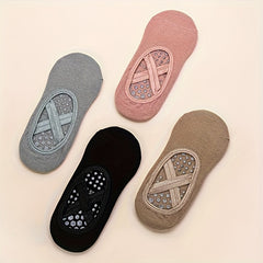 Women's Non Slip Yoga Socks Cross Strap Pilates Barre