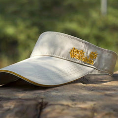 Embroidery Extended Brim Visor Hat for Women