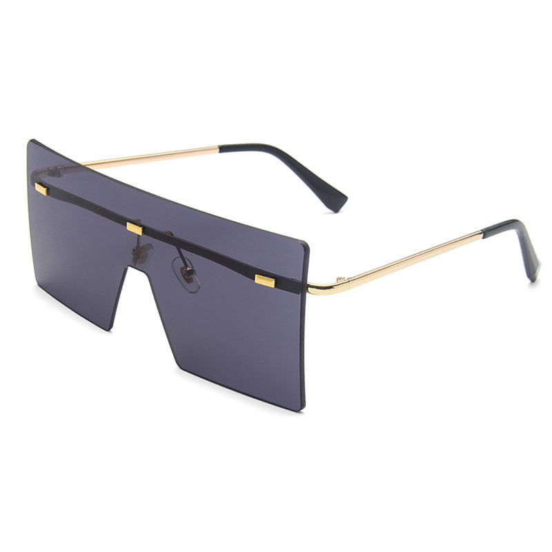 Men Rimless Sunglasses UV Protection Summer Sunglasses
