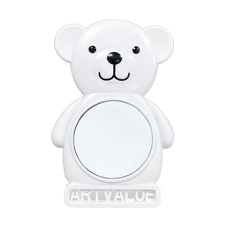Cartoon Bear Compact Travel Makeup Mirror HD Vanity Mirror