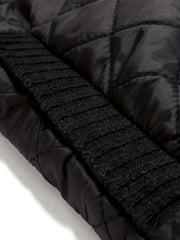 Plush Cardigan Jacket Men's Zip Up Sweater for Fall Winter