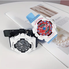 Waterproof Sports Watch Double Display Versatile Wrist Watch