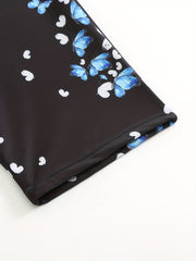 Butterfly Print Swimwear Shorts