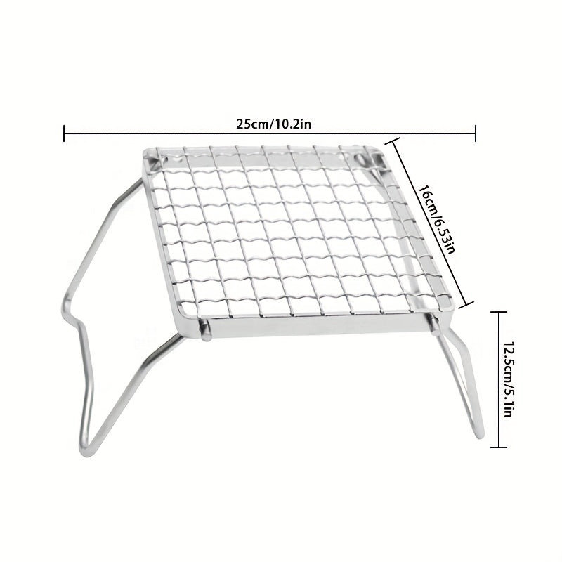 Portable Outdoor Picnics Grill Barbeque Folding Cooking Camping Hiking Grill
