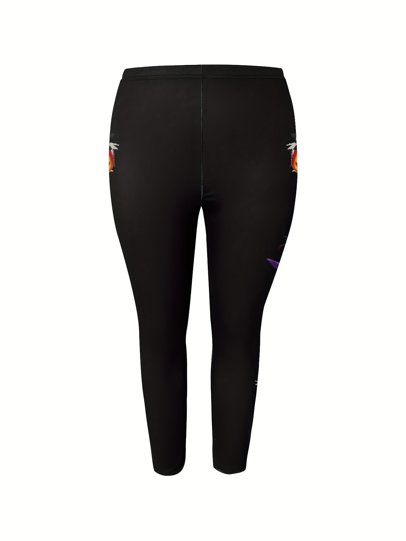 Women's Funny Pumpkin Print Halloween Leggings
