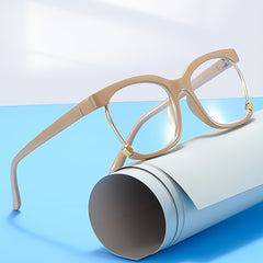 Metal Frame Blue Light Blocking Glasses Unisex