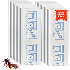 20pcs Sticky Cockroach Traps for Effective Insect Control