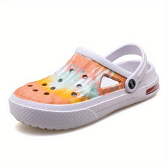 Men's Camo Lightweight Summer Garden Clogs Non Slip Shoes