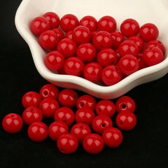 Natural Stone Red Coral Beads Round Loose Beads 6-12mm