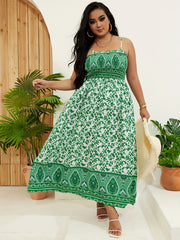 Boho Floral Maxi Cami Dress