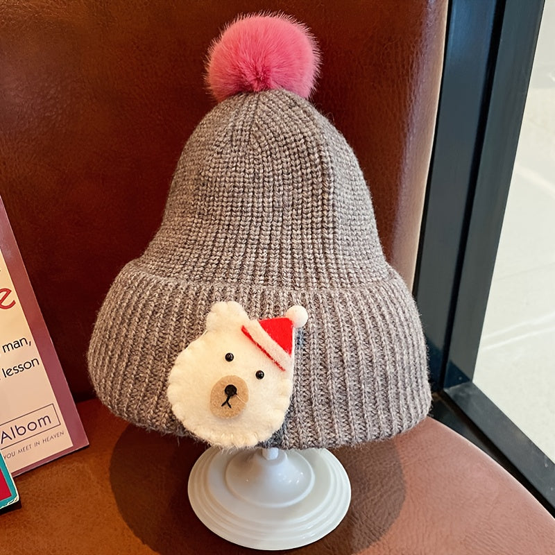 Baby Cartoon Pattern Beanie Winter Christmas