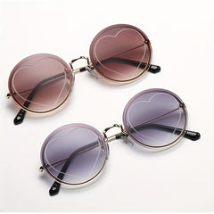 Y2K Heart Gradient Sunglasses UV400
