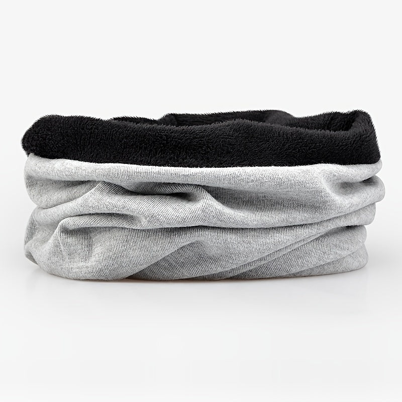 Winter Beanie Hat Scarf Warm Knit Hat Thick Knit Skull Cap For Men